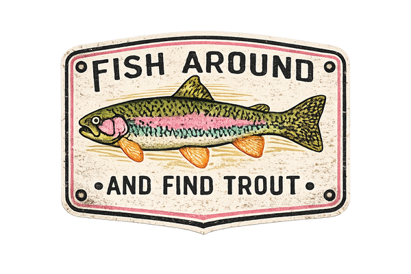 Fishing Hat Graphic