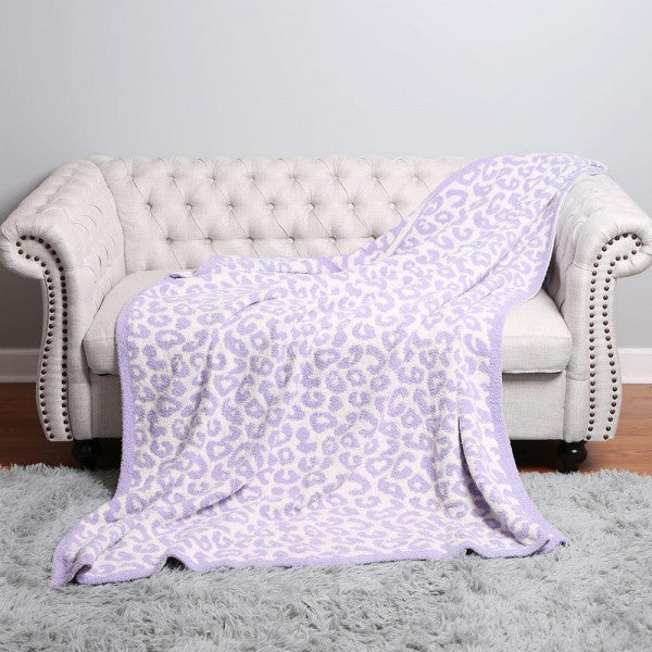 Lux Leopard Blanket