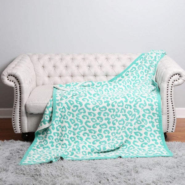 Lux Leopard Blanket