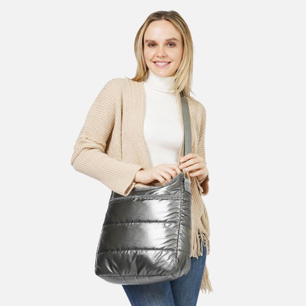 Puff Messenger Bag