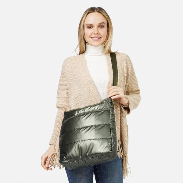 Puff Messenger Bag
