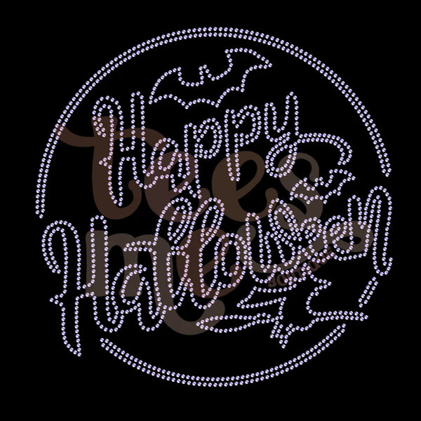 Rhinestone Halloween Bling Graphic