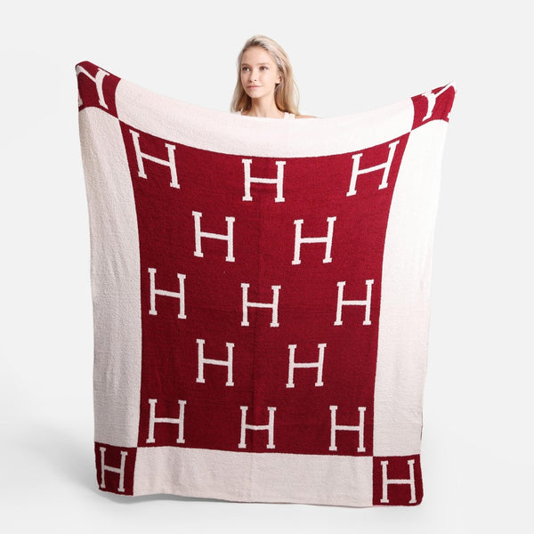 H is for Home Lux Blanket