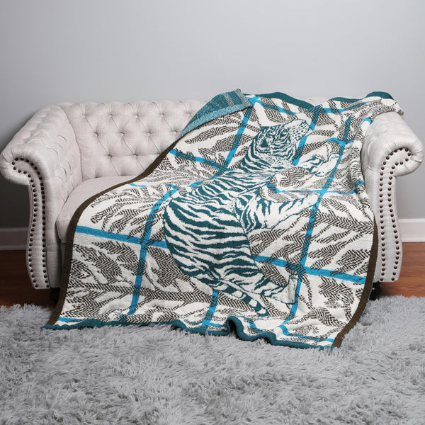 Lux Animal Print Blanket