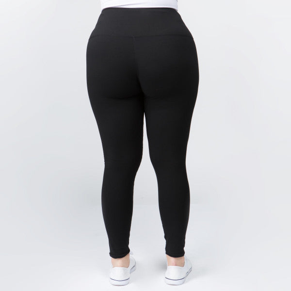 Plus Size Black Leggings