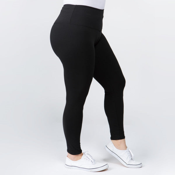 Plus Size Black Leggings