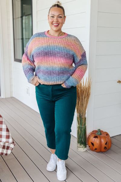 Make Your Own Kind of Music Rainbow Sweater