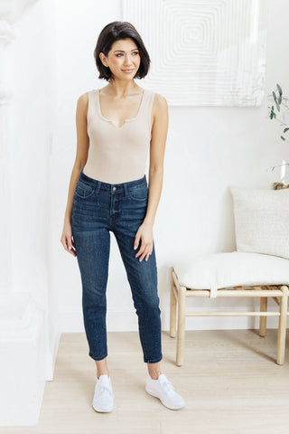 Mid-Rise Relaxed Fit Mineral Wash Jeans