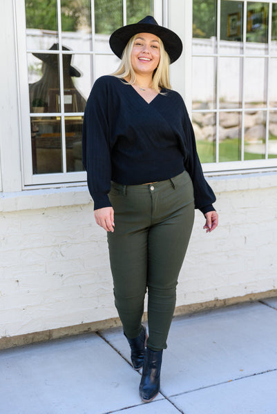 Show Stopper Sweater In Black