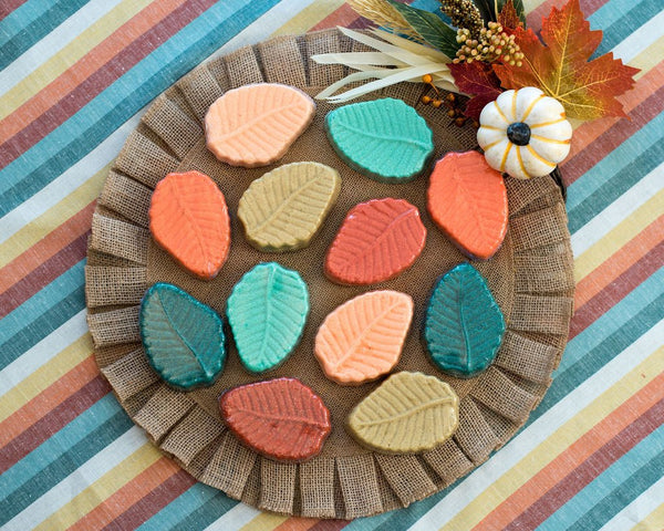 Fall Leaf Bath Bombs - Oily BlendsFall Leaf Bath Bombs