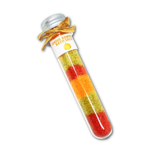 Fall Multi Colored Bath Salt Vial - Oily BlendsFall Multi Colored Bath Salt Vial