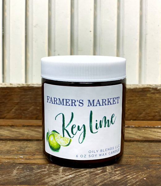 Farmer's Market Candles - 25 Hour Burn Time Soy Wax Candles - Oily BlendsFarmer's Market Candles - 25 Hour Burn Time Soy Wax Candles