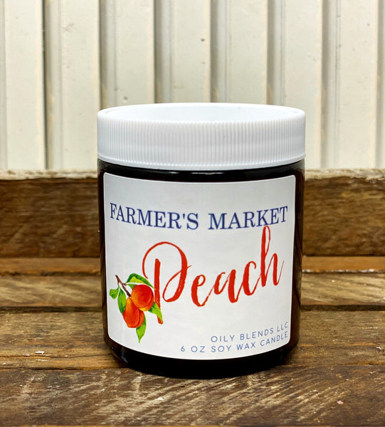 Farmer's Market Candles - 25 Hour Burn Time Soy Wax Candles - Oily BlendsFarmer's Market Candles - 25 Hour Burn Time Soy Wax Candles